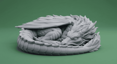 Asiatic Dormant Dragon Series: #3 6 colored 1