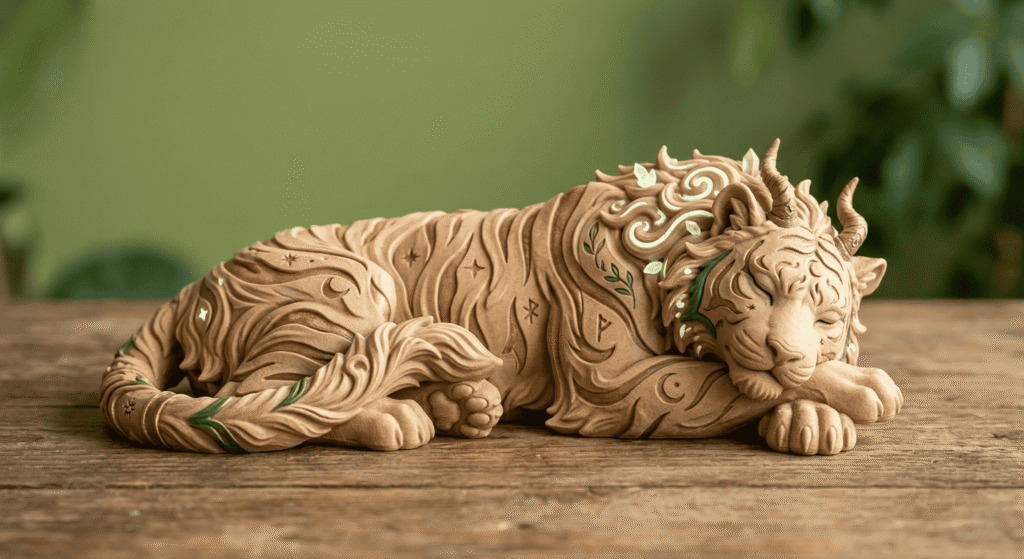 The benevolent Sleeping Tiger Series: #8 2 colored 102