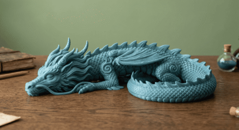 Asiatic Dormant Dragon Series: #6 3 colored 4