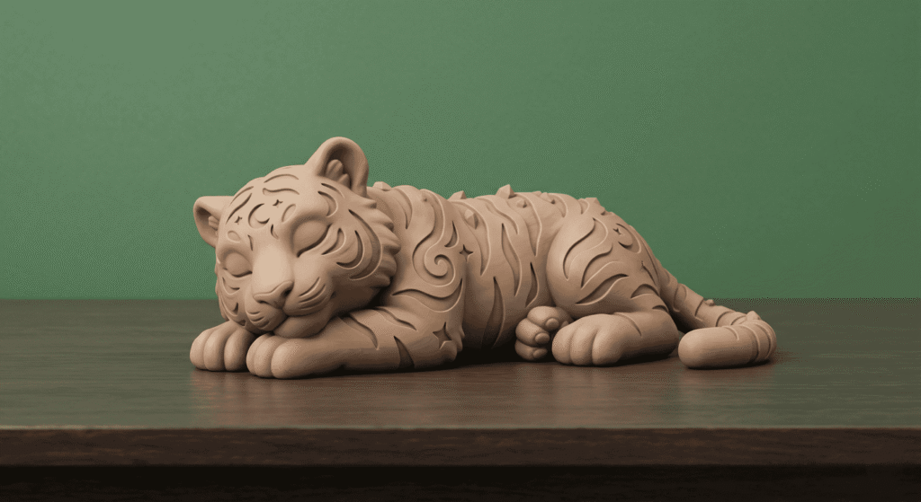 The benevolent Sleeping Tiger Series: #5 2 colored 99