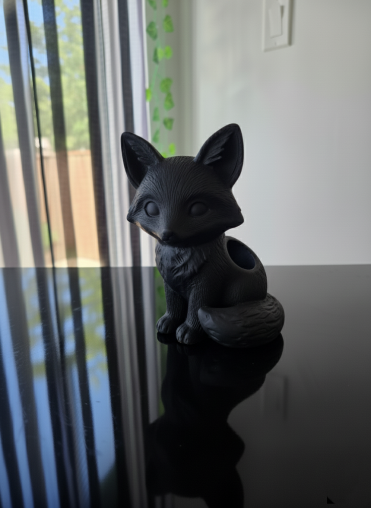 Fox Desk Organizer STL 3D Print Model 3 ss3