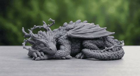 The Slumbering Dungeon Dragons Series: #16 9 uncolored 48
