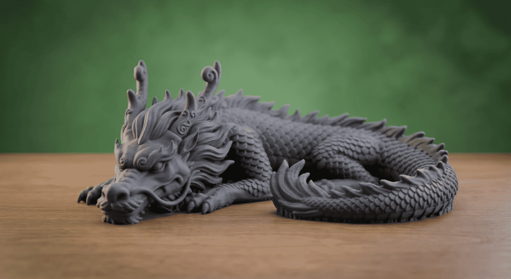 Asiatic Dormant Dragon Series: #7 2 uncolored 6