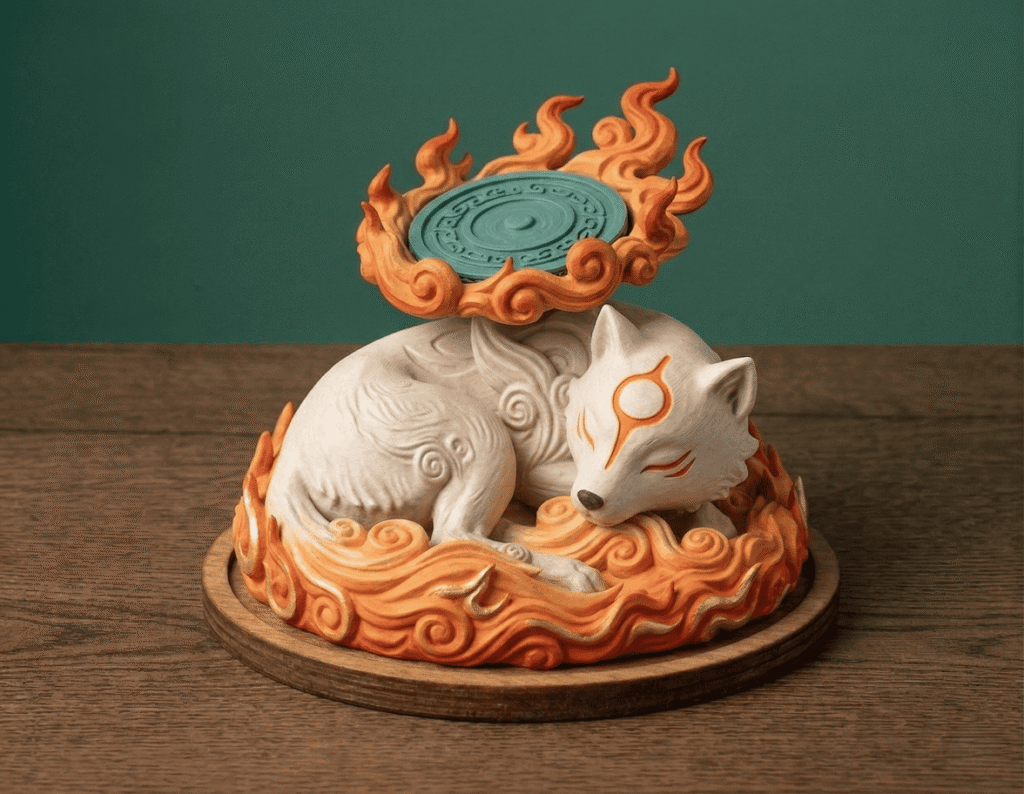 The Okami Sleeping Desk Series: #3 1 colored 19