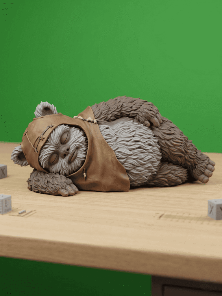 The Ewoks Sleeping Desk Series: #2 2 colored 26