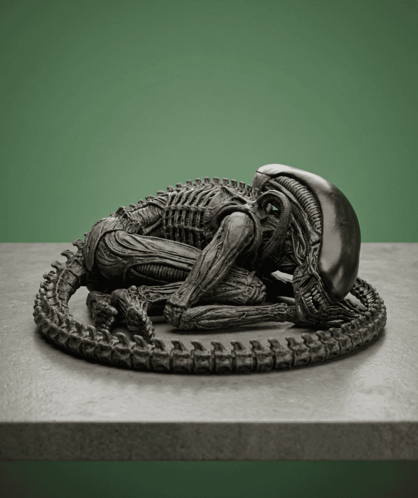 The Xenomorph Sleeping Desk Series: #2 2 colored 29