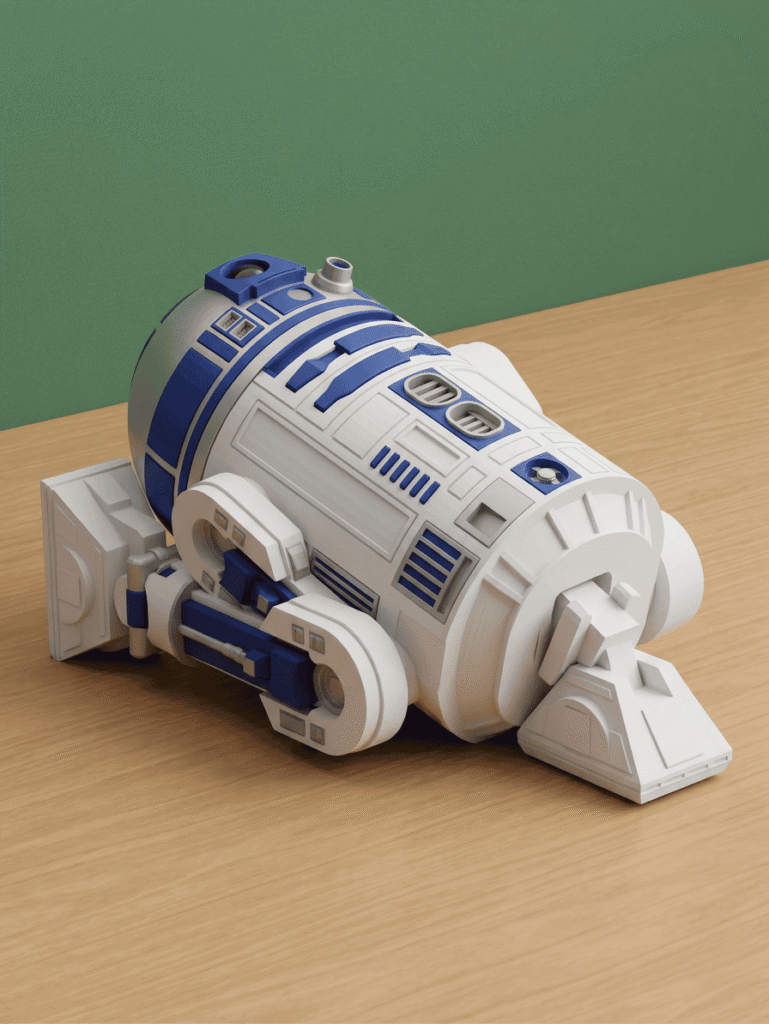 The R2-D2 Sleeping Desk Series: #1 2 colored 39