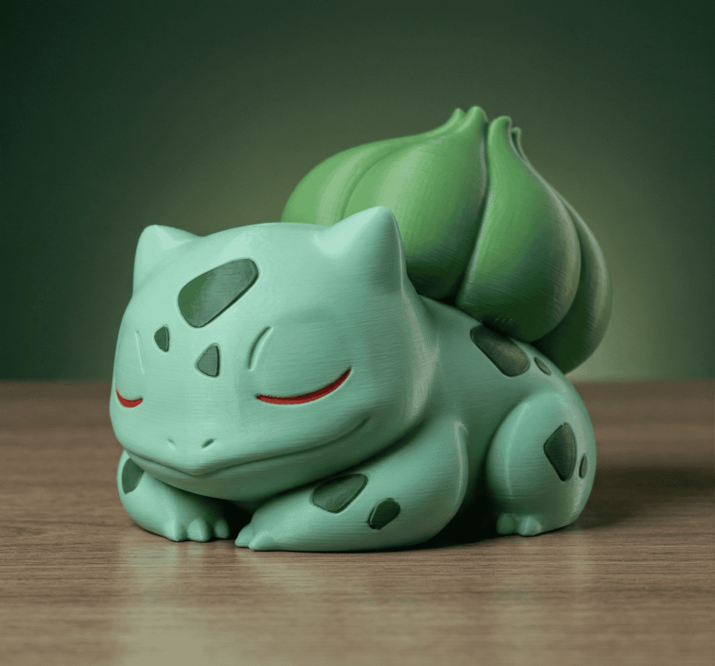 The Bulbasaur Sleeping Desk Series: #2 1 colored 6