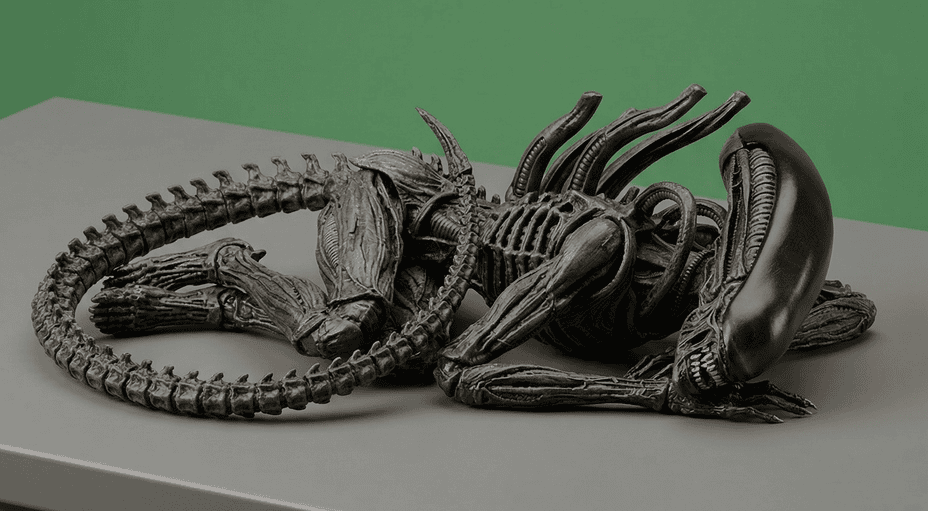 The Xenomorph Sleeping Desk Series: #1 3 colored2 2