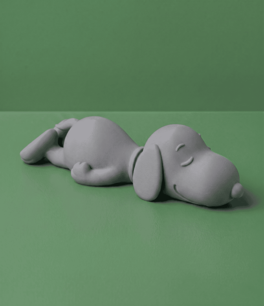 The Snoopy Sleeping Desk Series: #1 2 uncolored 20