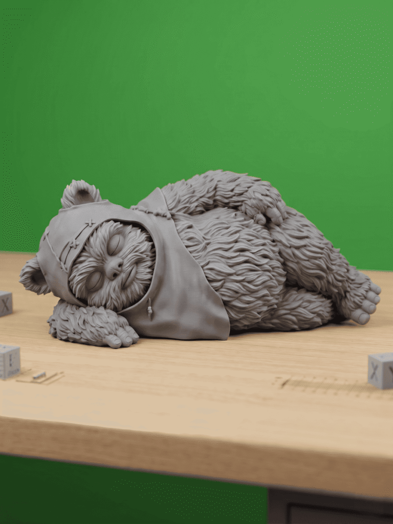 The Ewoks Sleeping Desk Series: #2 3 uncolored 26
