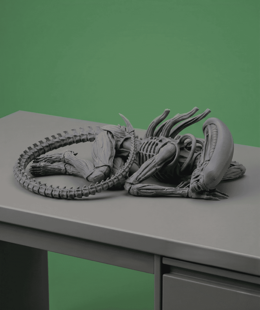 The Xenomorph Sleeping Desk Series: #1 2 uncolored 29