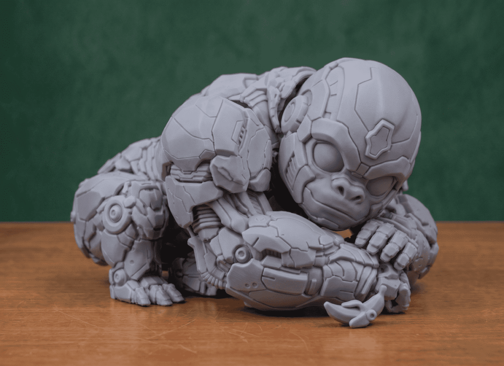The Optimus Primal Sleeping Desk Series: #3 1 uncolored 36