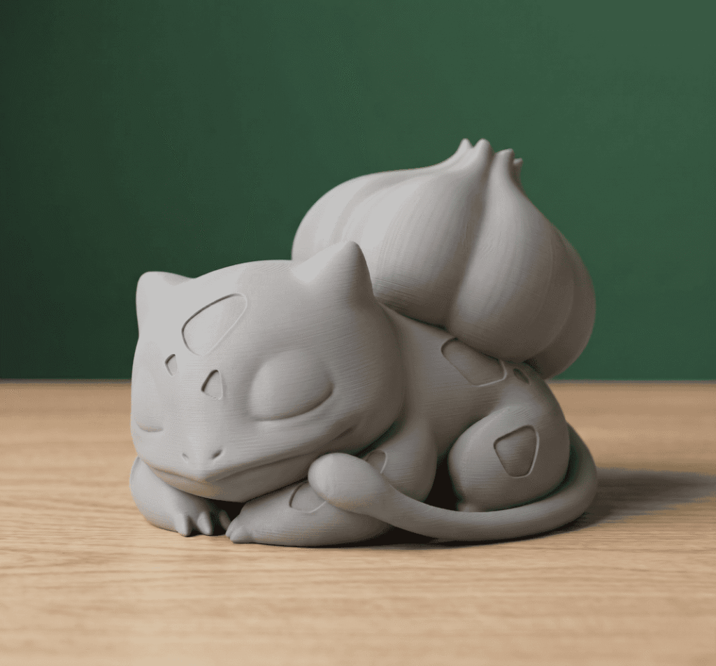 The Bulbasaur Sleeping Desk Series: #1 2 uncolored 5