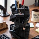 The Escher Caddy Tower Desk Organizer