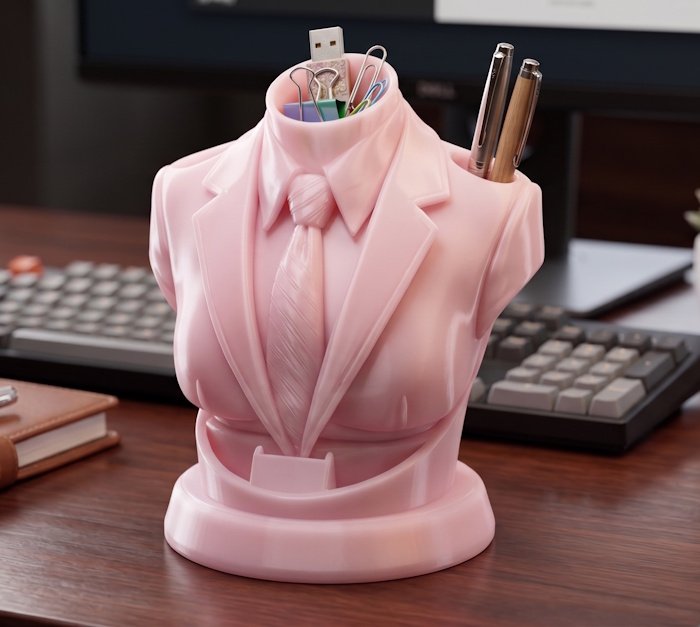 Executive Suit Fem Desk Organizer 1 key 18