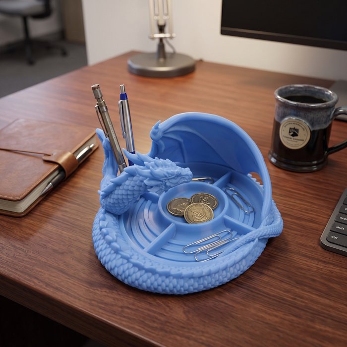 Mythical Dragon Desk Organizer 1 key 42