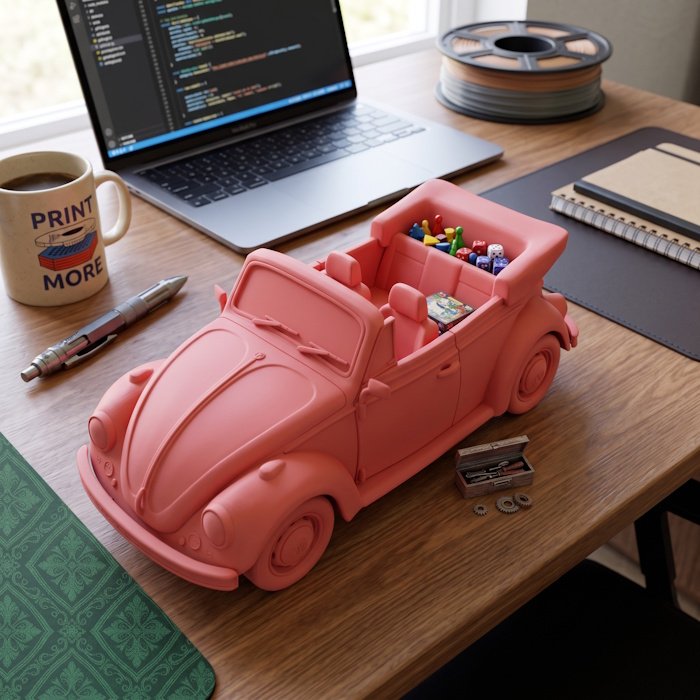 Vintage Convertible Desk Organizer 1 key 56