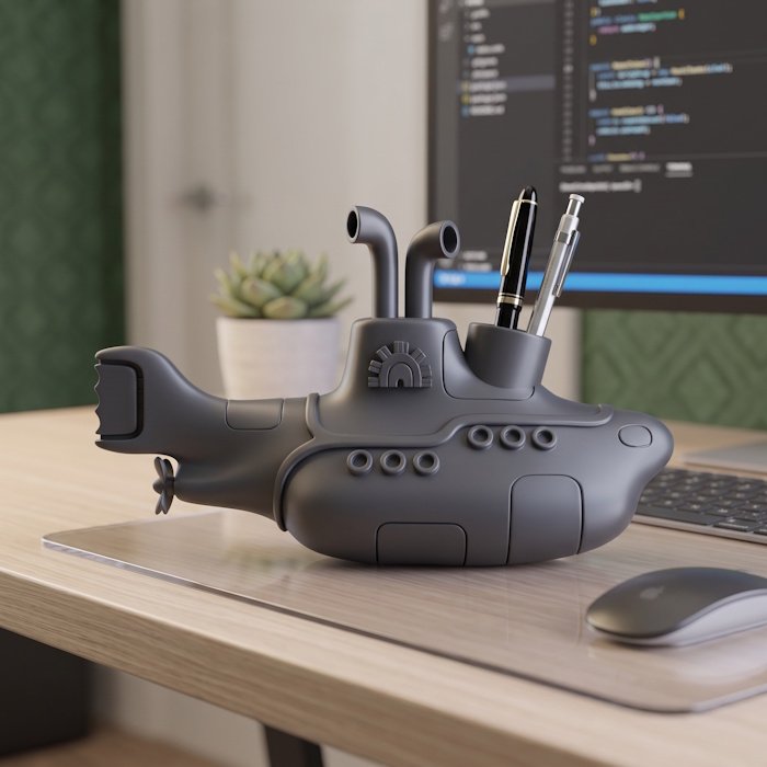 Submarine Desk Organizer 1 key 9