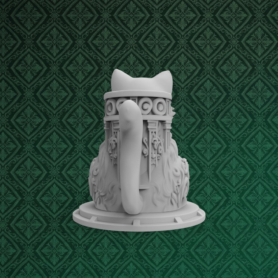 Cute Cat Pencil Holder 3 keyshot8.1031