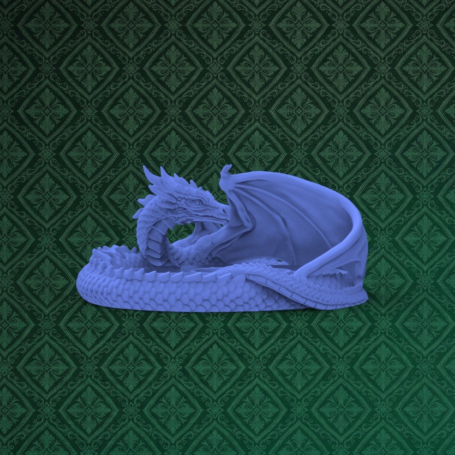 Mythical Dragon Desk Organizer 2 keyshot8.1079