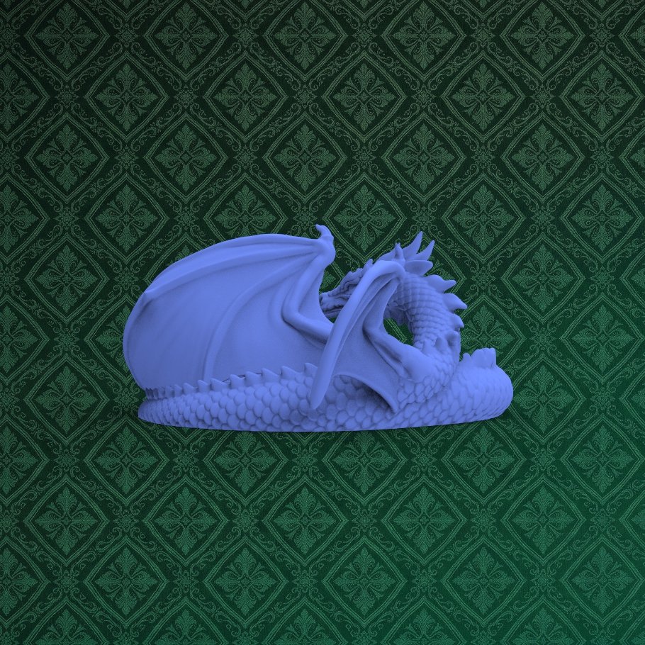 Mythical Dragon Desk Organizer 3 keyshot8.1080