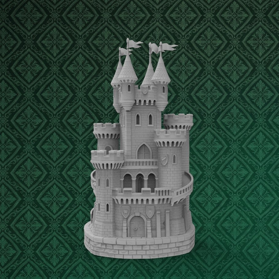 Enchanted Castle Desk Organizer 7 keyshot8.1111
