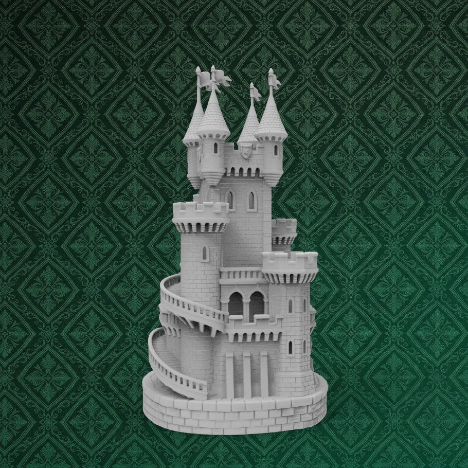 Enchanted Castle Desk Organizer 5 keyshot8.1113