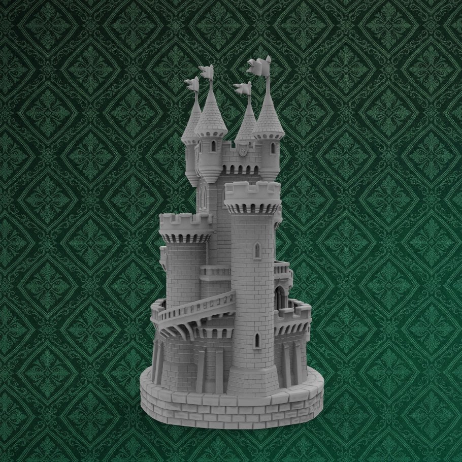 Enchanted Castle Desk Organizer 4 keyshot8.1114