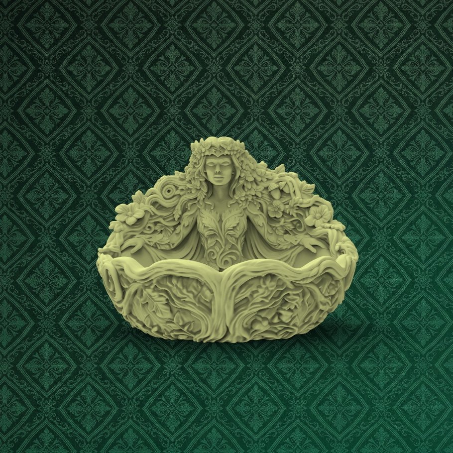 Forest Goddess Catchall Tray 2 keyshot8.1141