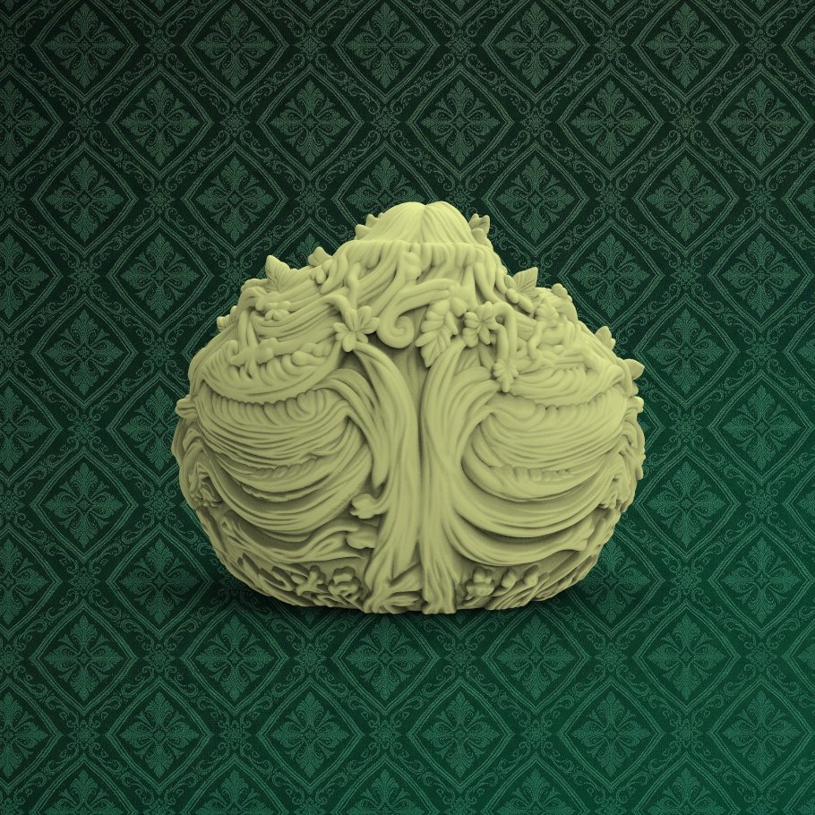 Forest Goddess Catchall Tray 3 keyshot8.1142
