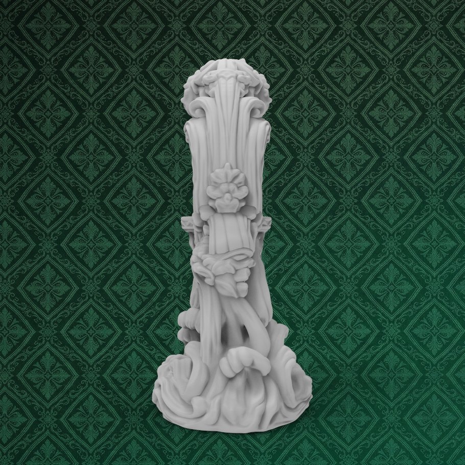 Baroque Tealight Holder 4 keyshot8.1239