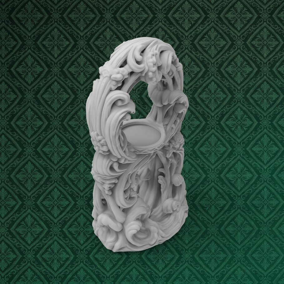 Baroque Tealight Holder 7 keyshot8.1242