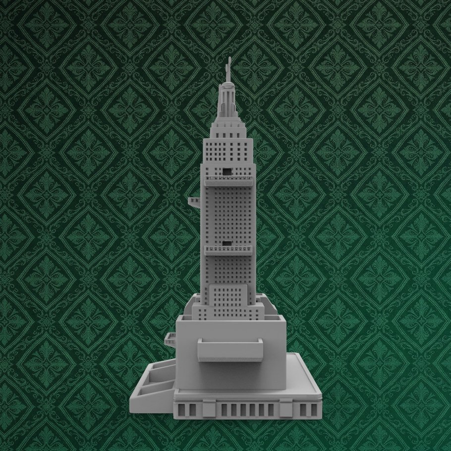 Skyscraper Desk Organizer 5 keyshot8.1351
