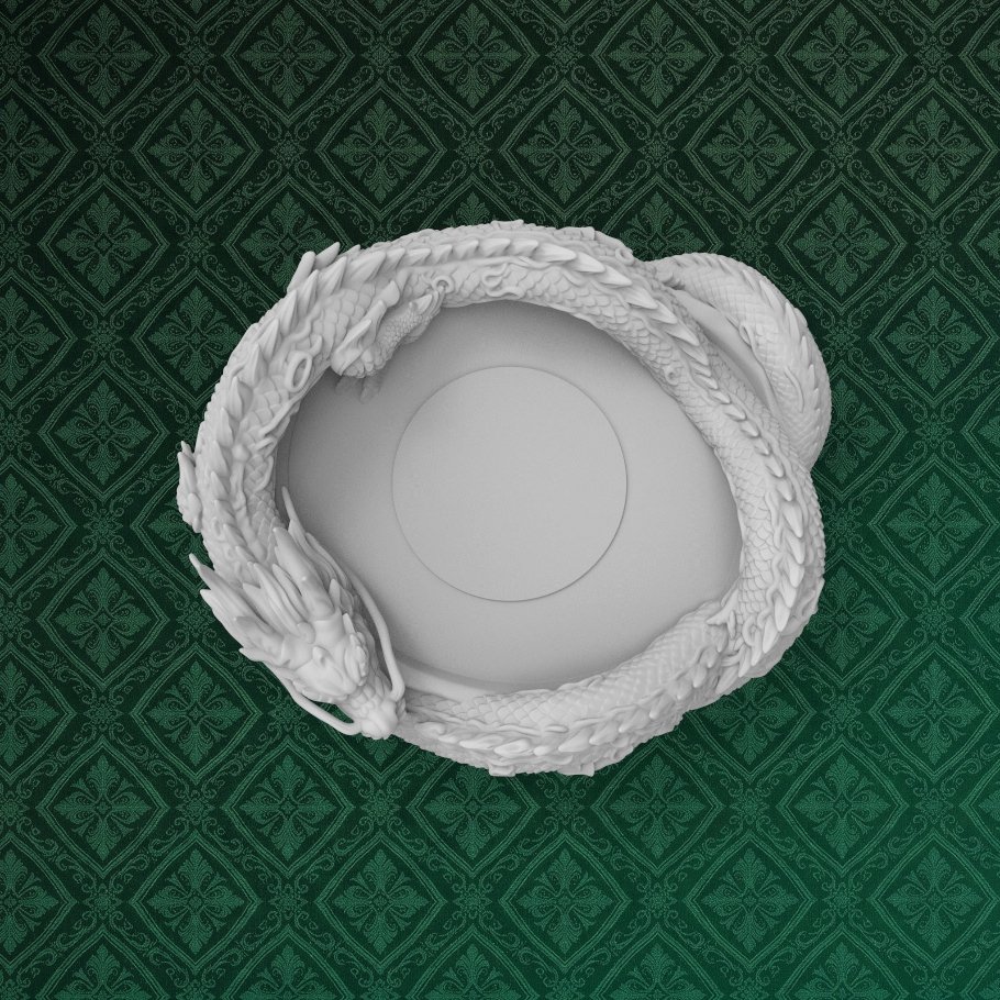 Eastern Dragon Catchall Dish 6 keyshot8.565