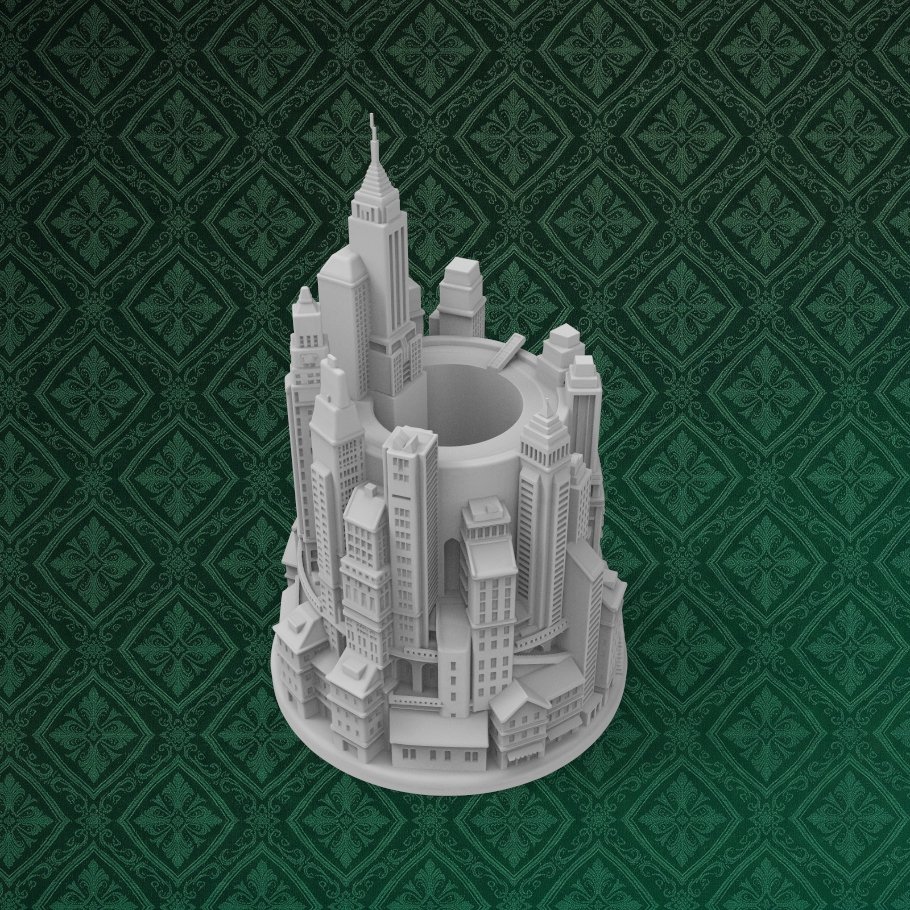 Deco City Skyline Holder 7 keyshot8.579