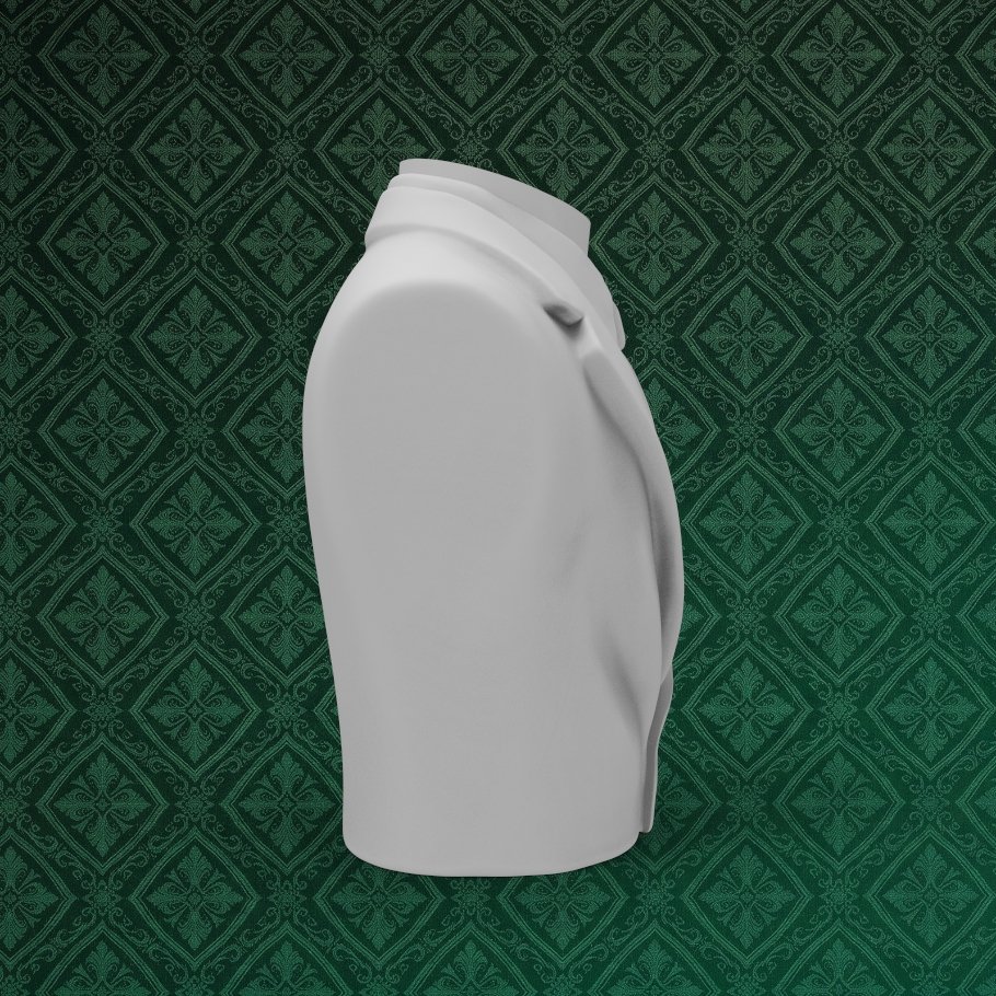 Businessman Bust Pen Holder 4 keyshot8.588