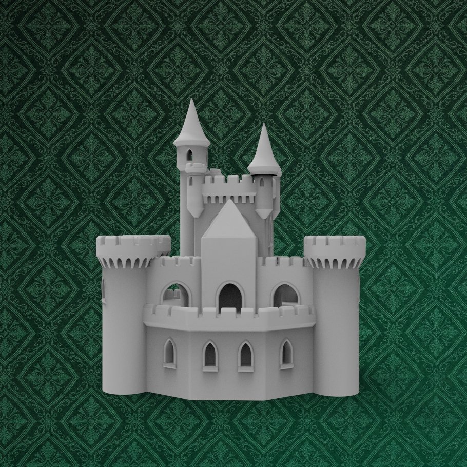Castle Office Stronghold Desktop Organizer 2 keyshot8.661
