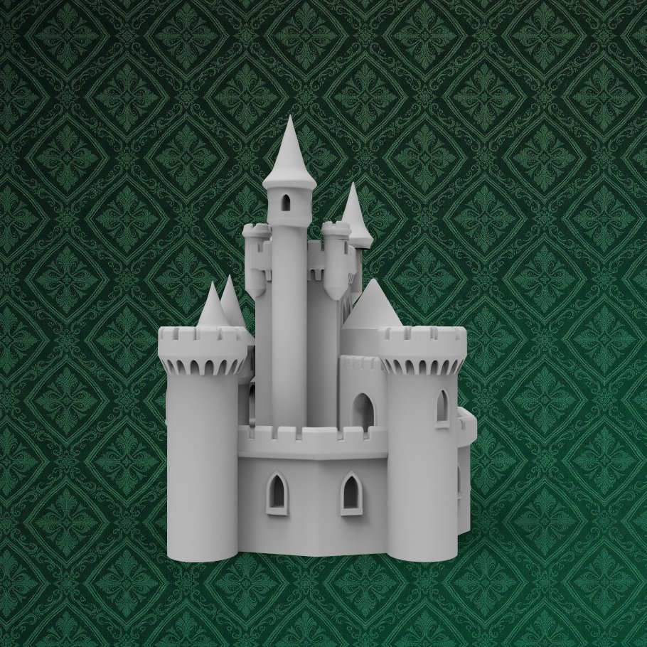 Castle Office Stronghold Desktop Organizer 4 keyshot8.663