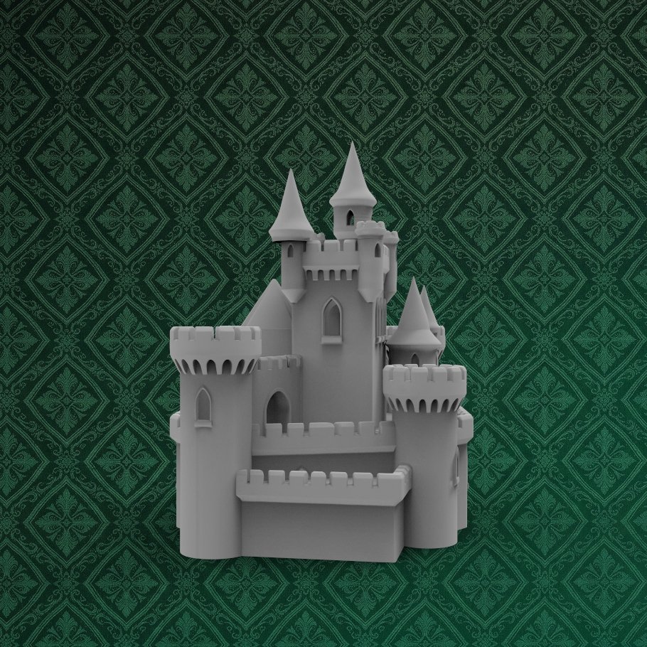 Castle Office Stronghold Desktop Organizer 5 keyshot8.664