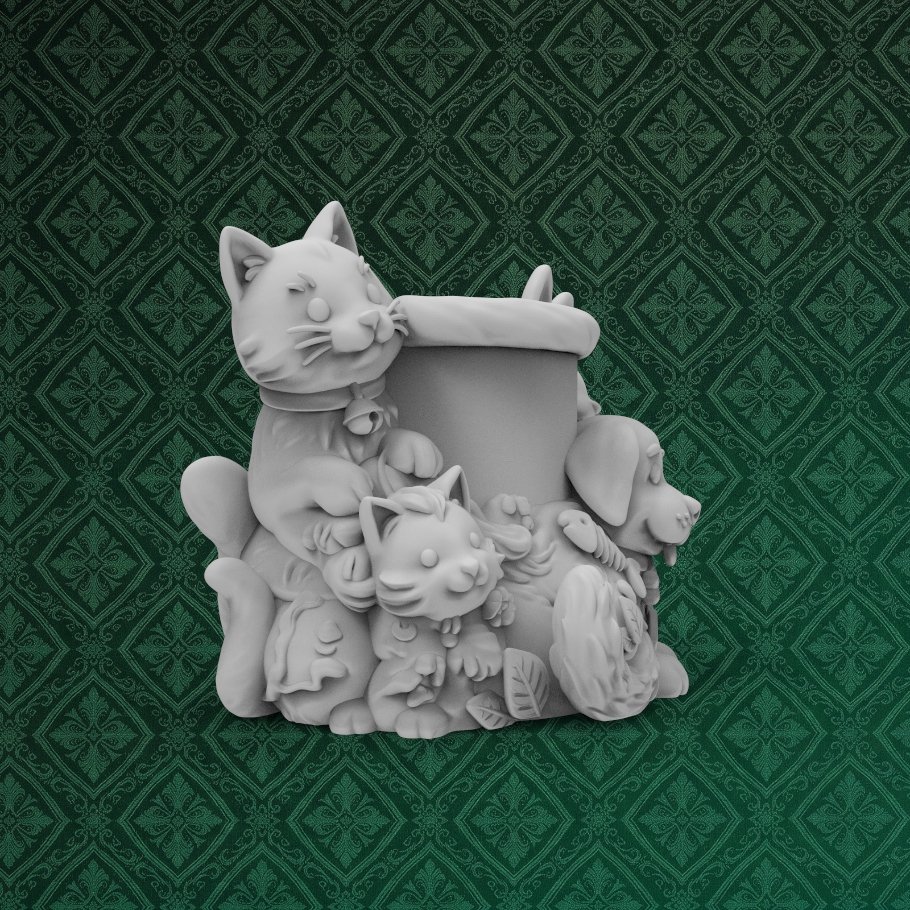 Pet Lover Desk Organizer 4 keyshot8.778