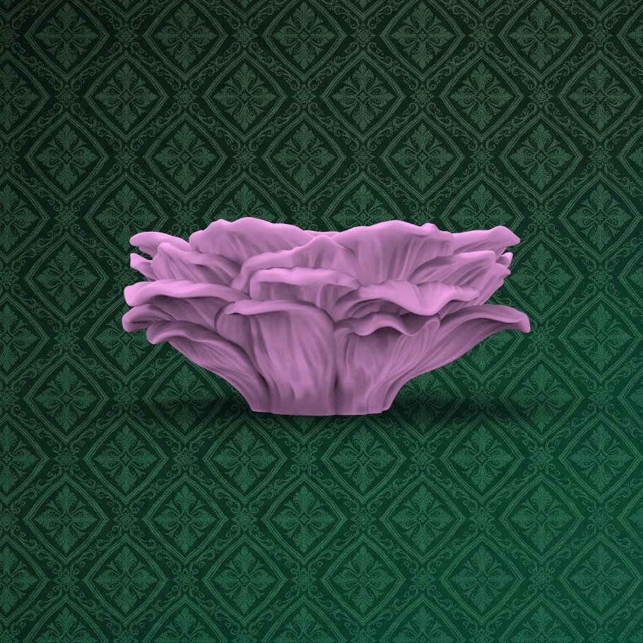 Lotus Flower Desk Catchall 4 keyshot8.922