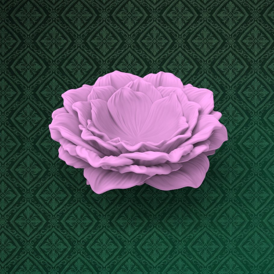 Lotus Flower Desk Catchall 6 keyshot8.924