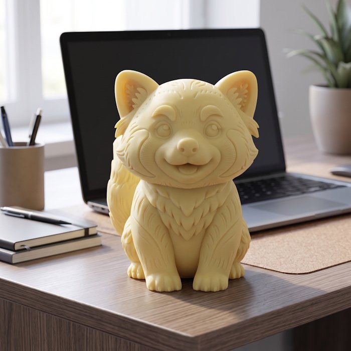 Cute Dog Figurine 1 key 13
