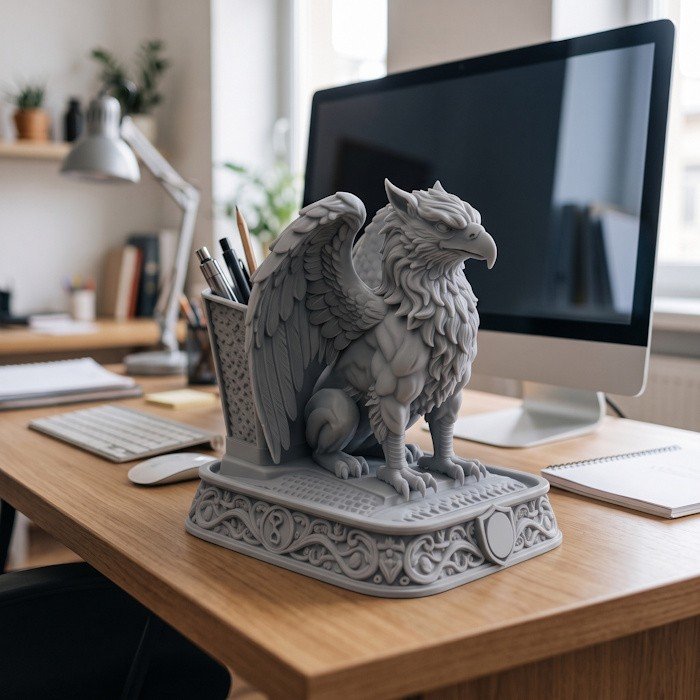 Griffin Mythical Desk Organizer 1 key 54