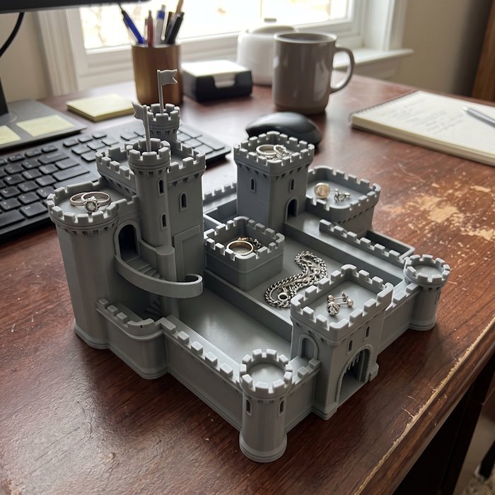 Castle Jewelry Tray 1 key 55