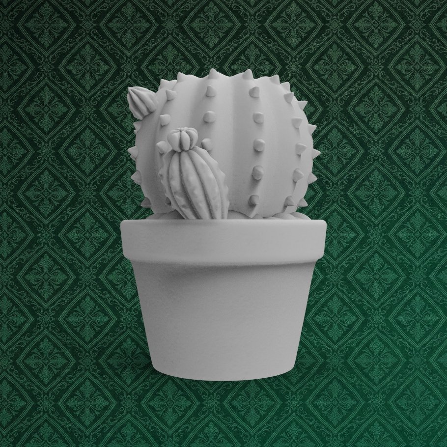 Cactus Desk Organizer 2 keyshot8.1394