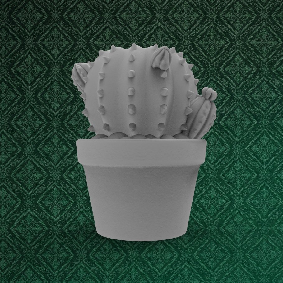 Cactus Desk Organizer 5 keyshot8.1397