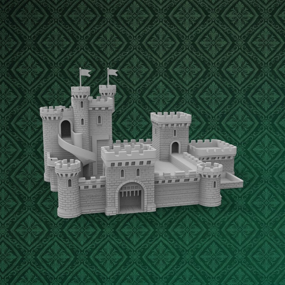 Castle Jewelry Tray 2 keyshot8.1454