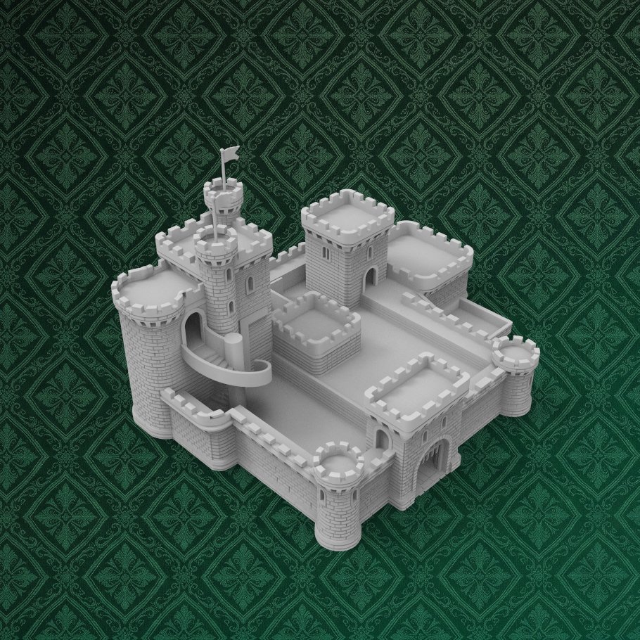 Castle Jewelry Tray 8 keyshot8.1460